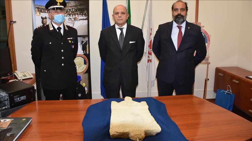 Italia kembalikan artefak berumur 1.800 tahun ke Turki