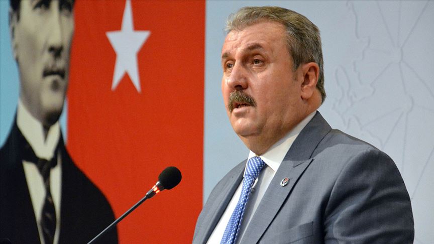 BBP Genel Başkanı Destici: Türkiye Cumhurbaşkanı'na söylenen söz Türk milletine söylenmiştir