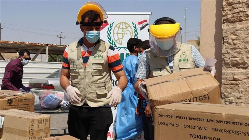 ترکیه برای مقابله با کرونا به عراق محموله پزشکی ارسال کرد 