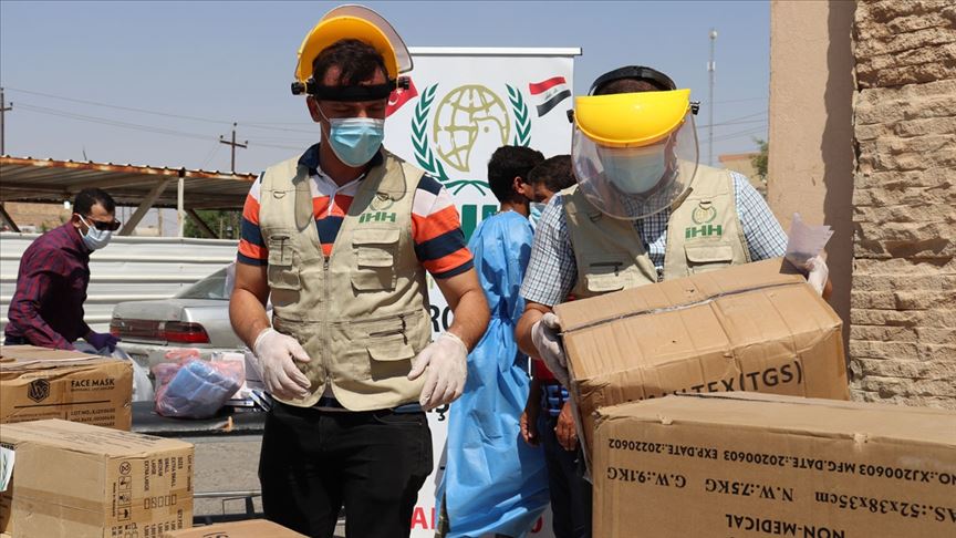 İHH'den, Irak'ın Kovid-19 ile mücadelesine destek 
