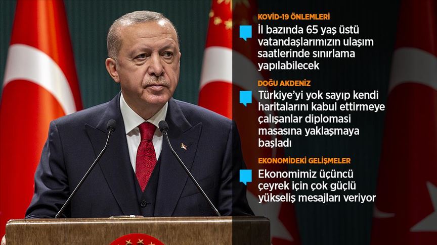 Erdoğan: Türkiye'ye husumetlerinden dolayı dünyanın dengelerini alt üst etmeye kalkanlar kendi sonlarını hazırlıyor