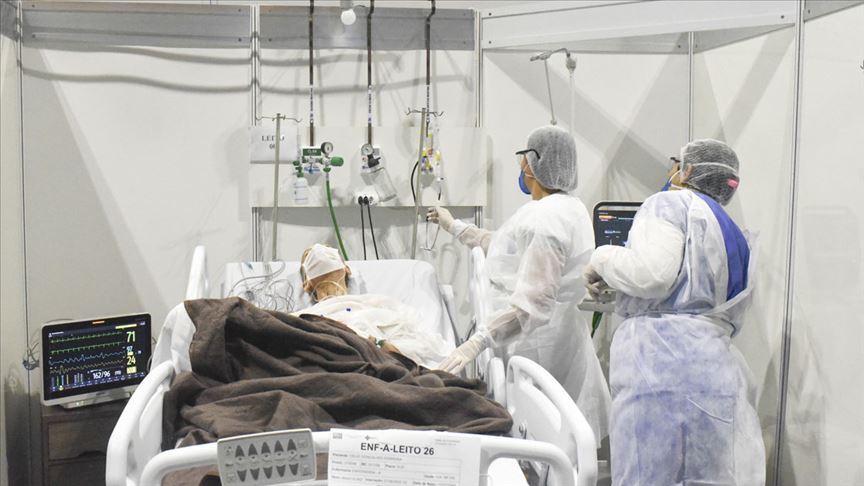 Kovid-19'dan son 24 saatte Hindistan'da 1053, Brezilya'da 455, Meksika'da 204 kişi öldü