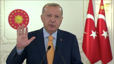 Cumhurbaşkanı Erdoğan: Salgınla birlikte 'Dünya Beşten Büyüktür' tezinin haklılığını bir kez daha görmüş olduk