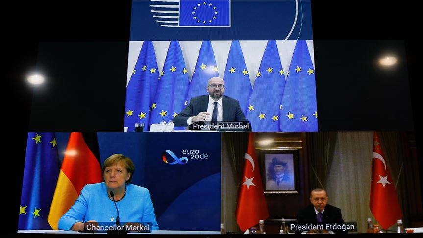 Pemimpin Turki, Jerman dan Uni Eropa gelar pertemuan virtual