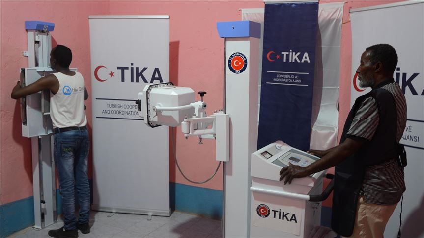 Turkey supports Somali hospital with medical equipment