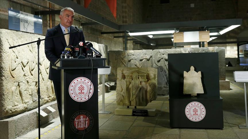 1800 yıllık Lidya yazıtı Anadolu Medeniyetleri Müzesi'nde