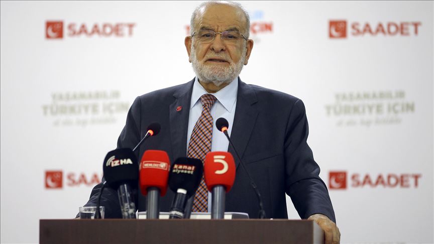 Saadet Partisi Genel Başkanı Karamollaoğlu: Acil ...