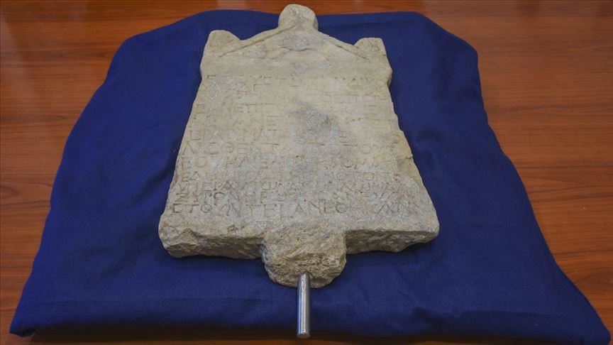 1,800-year-old artifact on display in Turkish museum