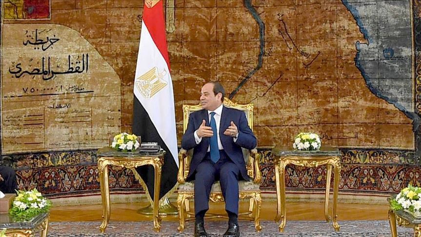 السيسي قلق من سد "النهضة" ويتمسك بـ"خط أحمر" في ليبيا