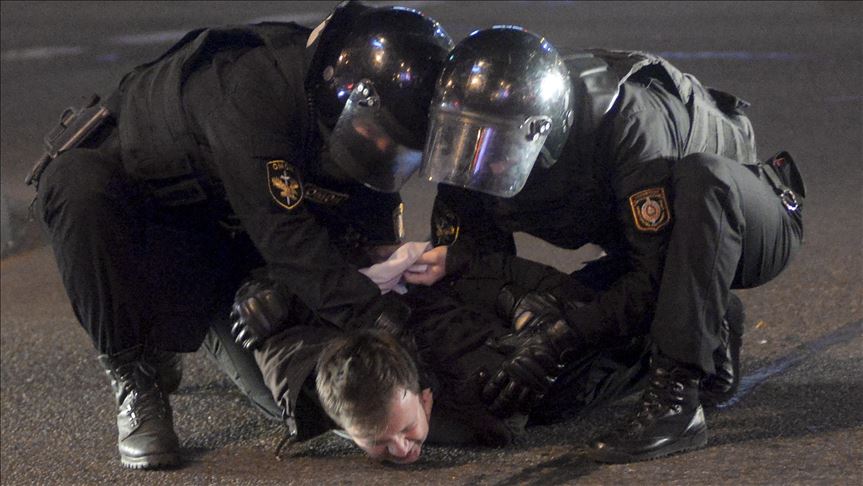 Na protestima u Bjelorusiji privedene 364 osobe