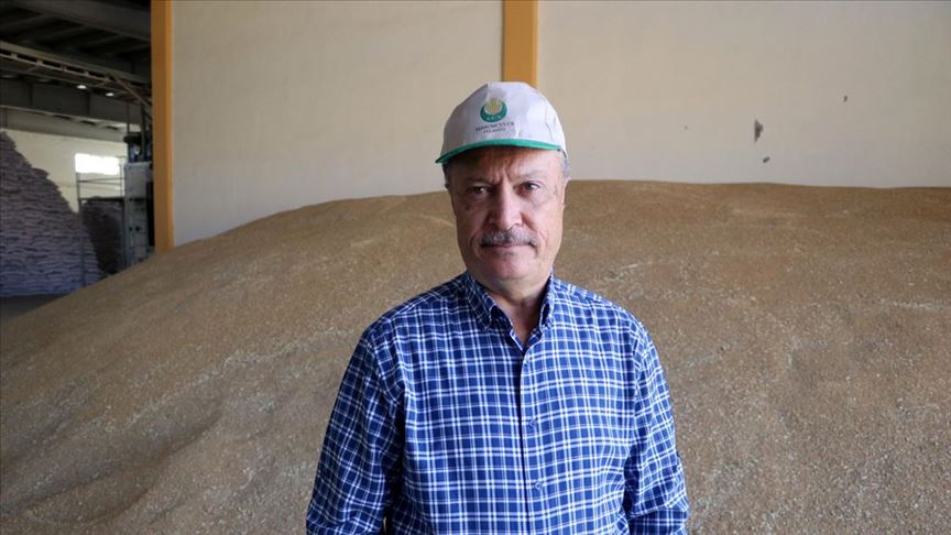 Devletin 1 milyon liralık desteğiyle memleketinde sertifikalı tohum üretiyor