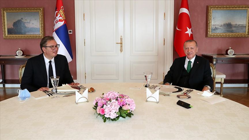 Turska: Radni sastanak Erdogana i Vučića