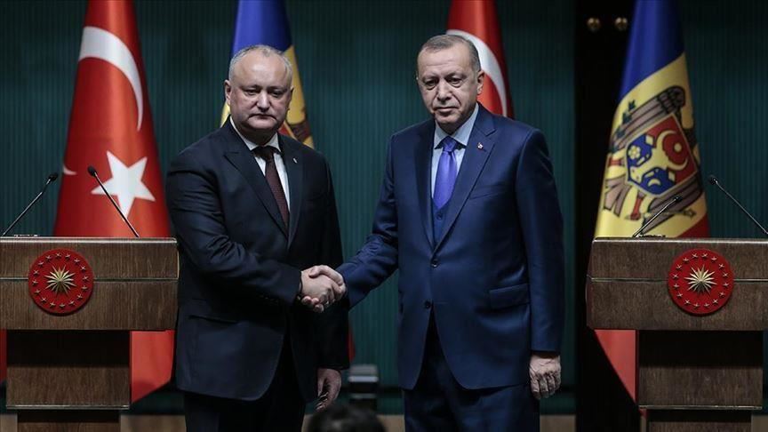 Presidenti Erdoğan zhvilloi bisedë telefonike me homologun moldav Igor Dodon