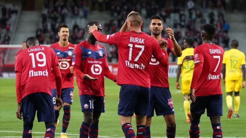 France's Ligue 1: Yilmaz scores, Lille beat Nantes 2-0
