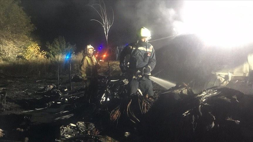 Aumentan a 26 las víctimas en el accidente de avión militar en Ucrania