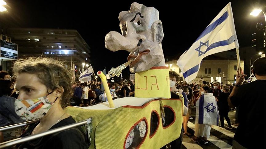 İsrail’de Netanyahu karşıtı gösteriler tüm hızıyla sürüyor