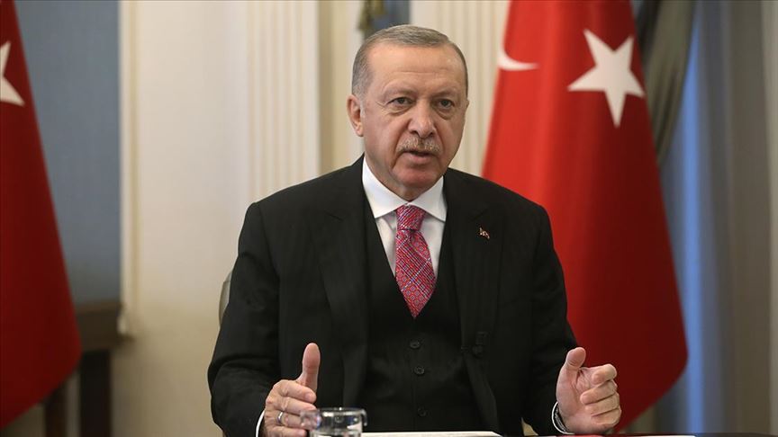 Cumhurbaşkanı Erdoğan: Denizlerimizdeki çıkarlarımızı korumaya sarsılmaz bir inançla devam etmekteyiz