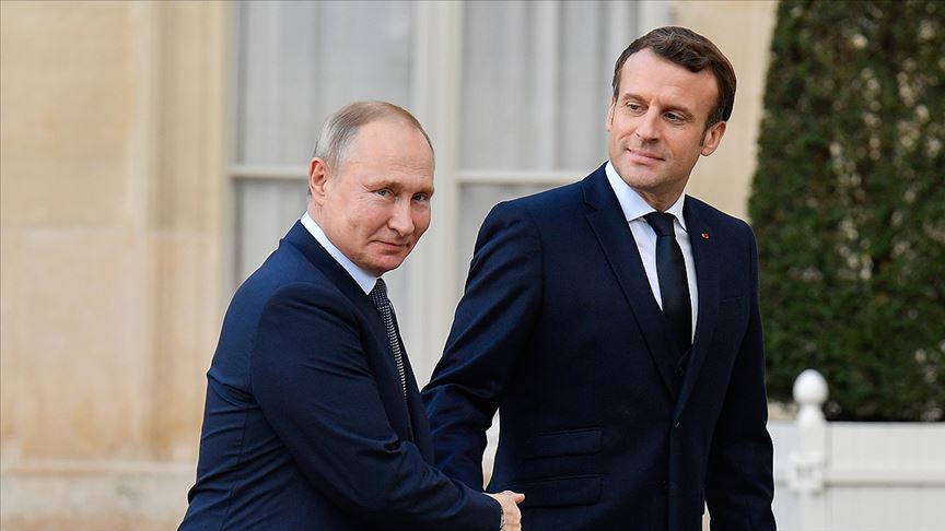 Fransa, Putin-Macron görüşmesinin içeriğini paylaşan gazeteler hakkında soruşturma başlattı