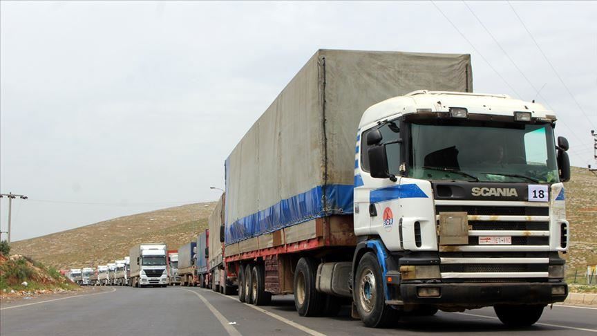 UN sends 17 aid trucks to Idlib, Syria