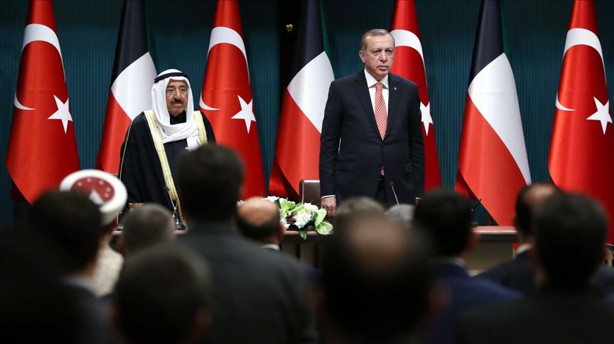 أردوغان يعزّي الكويت في وفاة أميرها
