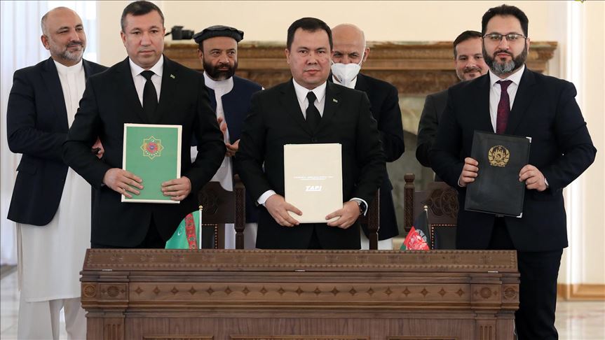 امضای تفاهم‌نامه‌های همکاری میان افغانستان و ترکمنستان