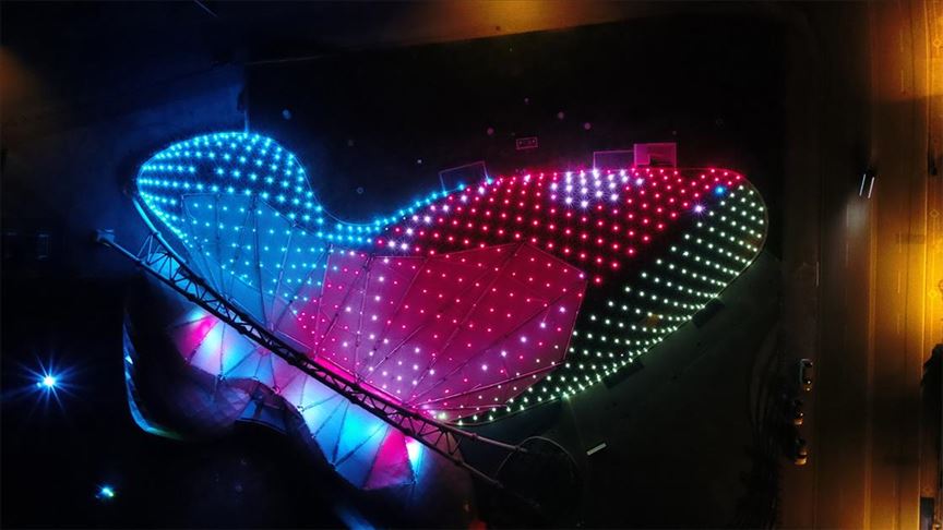 Konya Tropikal Kelebek Bahcesi Azerbaycan Bayragi Renklerine Burundu