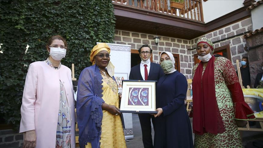 Afrika Evi, Nijer Cumhurbaşkanı'nın eşi Issoufou'yu ağırladı