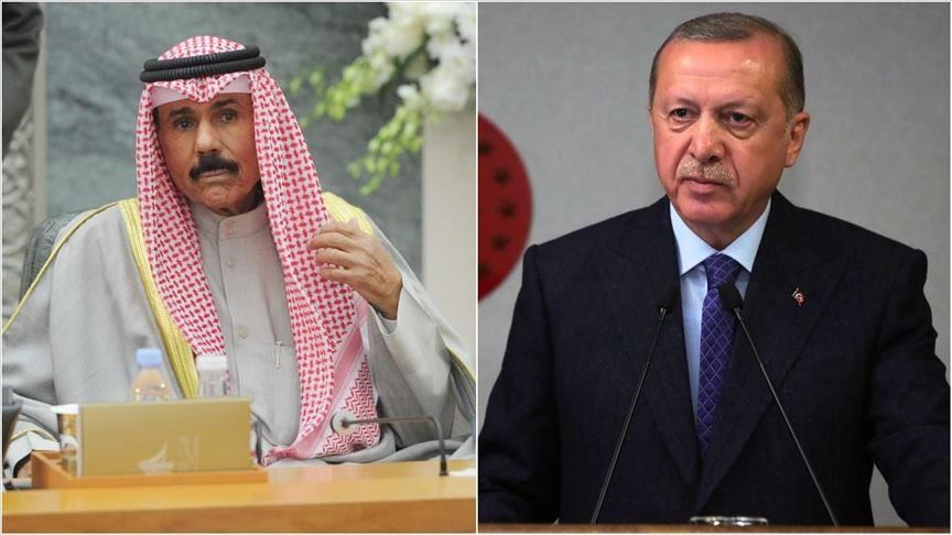 تماس تلفنی اردوغان با امیر جدید کویت