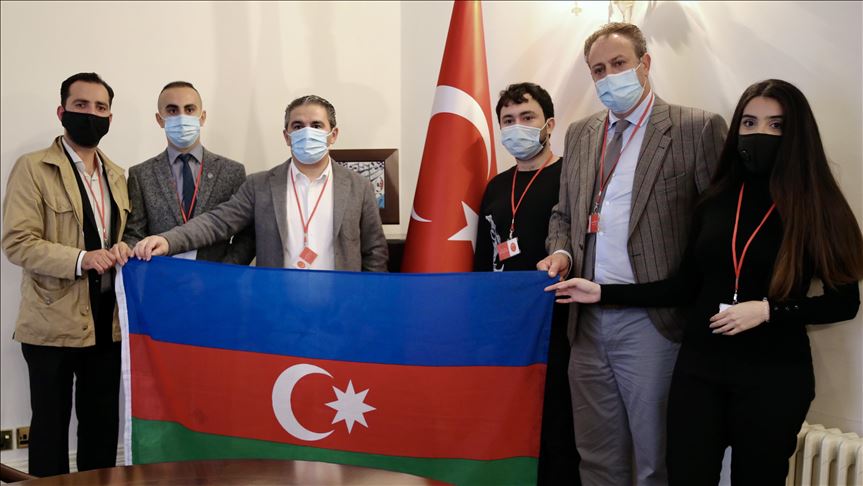 قدردانی شهروندان جمهوری آذربایجان مقیم انگلستان از ترکیه