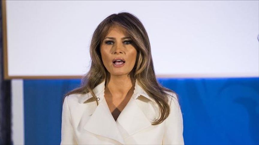 US 1st lady says 'feeling good' after virus diagnosis
