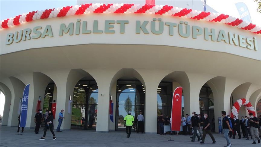 Bursa Millet Kutuphanesi Hizmete Acildi