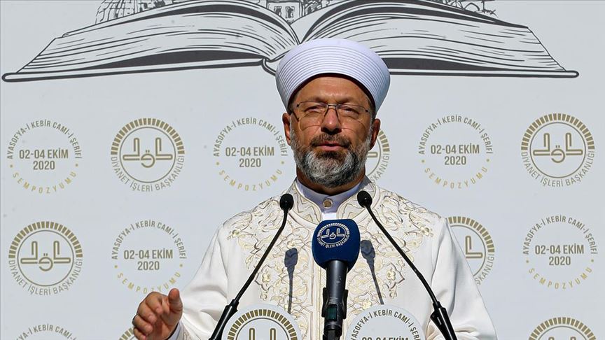 Diyanet İşleri Başkanı Erbaş: Tarih ve medeniyet bilincini kuşanarak geleceği inşa etmeliyiz