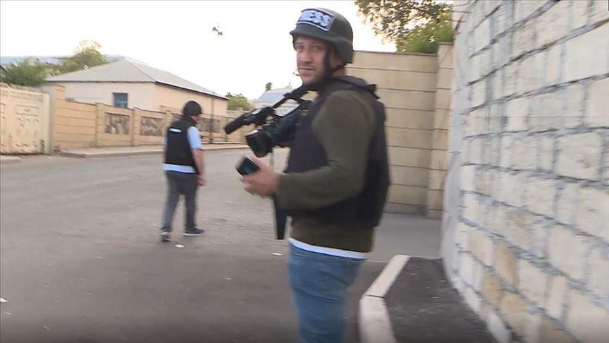 Армения выпустила снаряд по местности, где находились турецкие журналисты