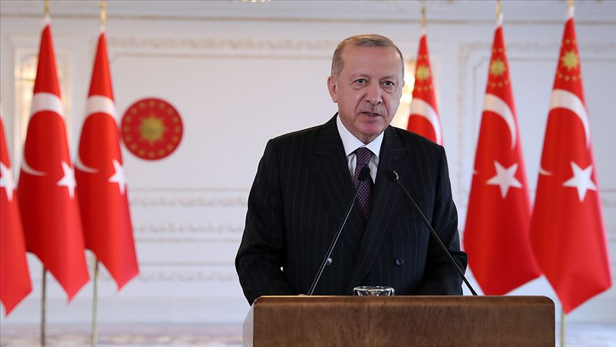 Cumhurbaşkanı Erdoğan: Suriye'de terör bölgeleri ya söz verildiği şekilde temizlenir ya da biz kendimiz yaparız