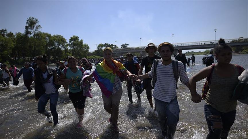 En vilo caravana migrante que parti desde Honduras rumbo a