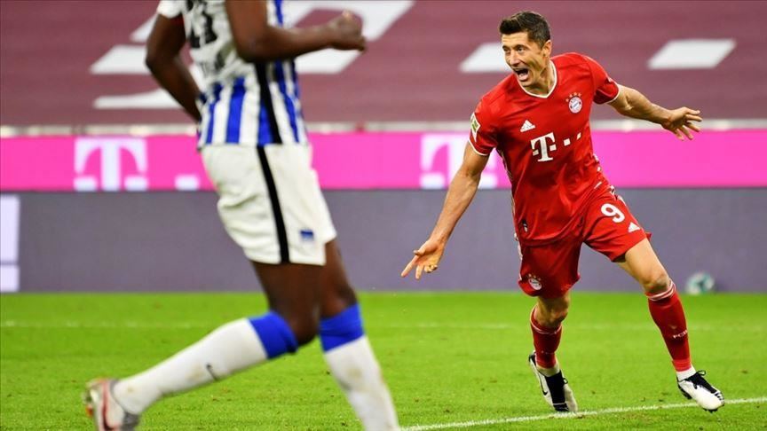 Football: Bayern Munich beat Hertha Berlin in thriller