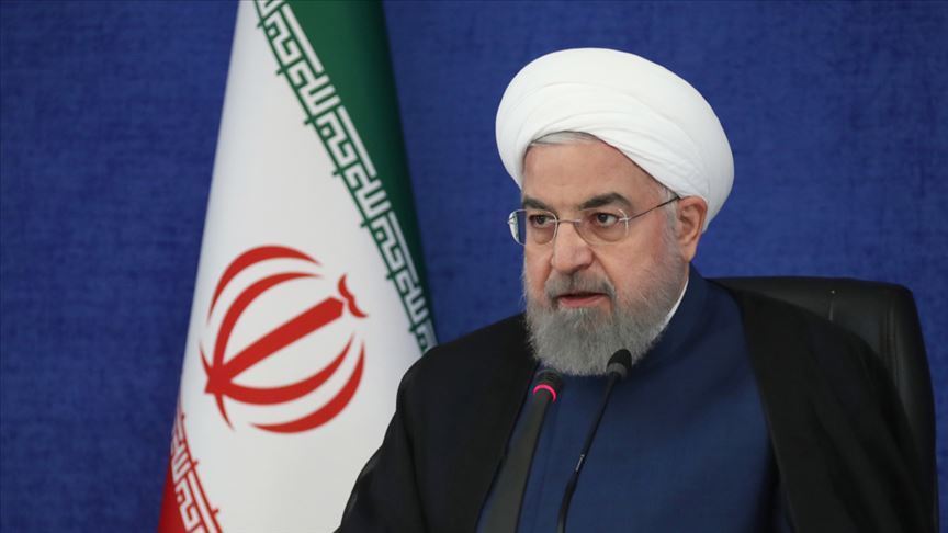 Ruhani'den yaptırımlara uyan ülkelere 'ABD'nin insanlık karşıtı eylemlerine ortak olmayın' çağrısı