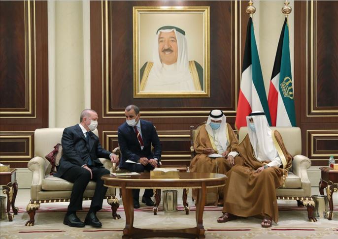الرئيس أردوغان يصل الكويت في مستهل زيارة رسمية 