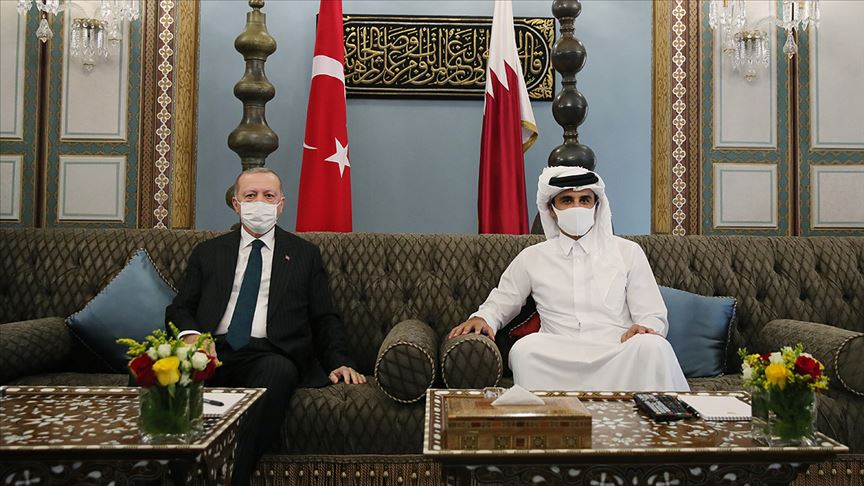 Cumhurbaşkanı Erdoğan, Katar'ı ziyaret etti