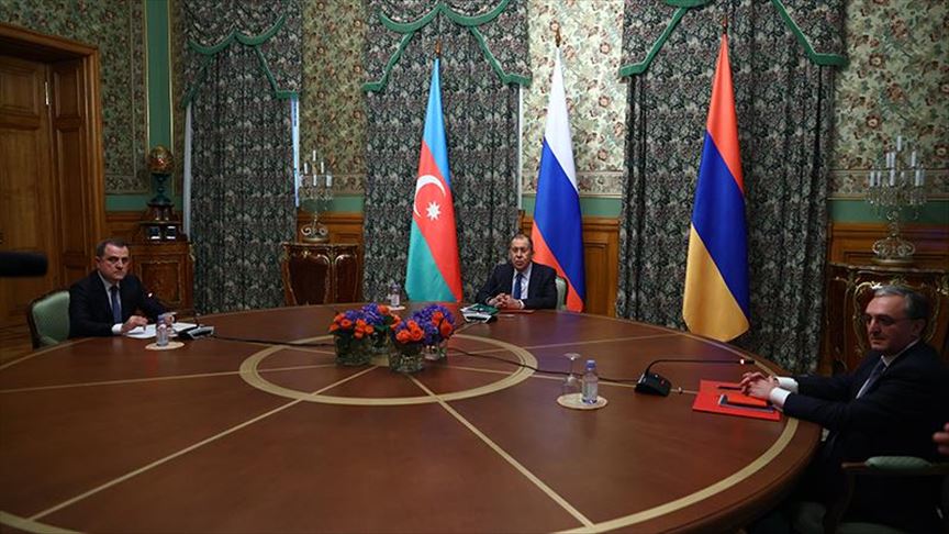 Russia, Azerbaijan, Armenia trilateral meeting starts