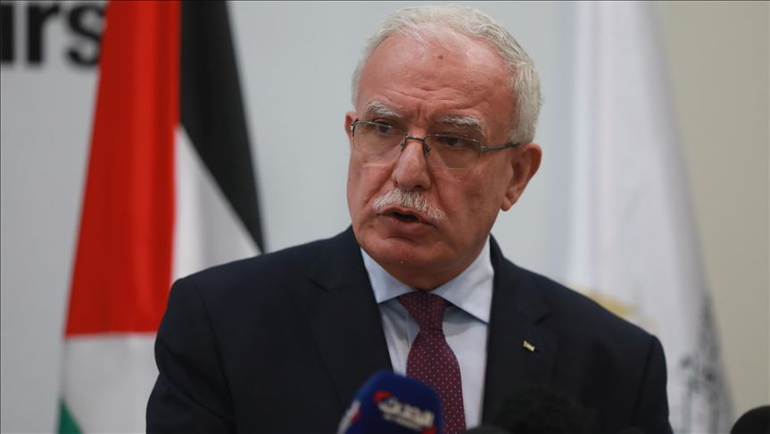 Palestine FM slams world's failure to stop Israel