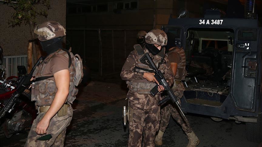 عملية أمنية ضد تنظيم "داعش" الإرهابي بإسطنبول