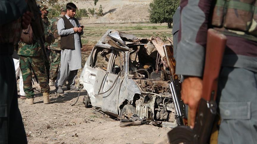 انفجار مین کنار جاده ای در افغانستان 2 نفر جان باختند
