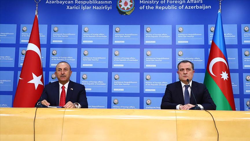 Dışişleri Bakanı Çavuşoğlu, Azerbaycanlı mevkidaşı Bayramov'la Ermenistan'ın ateşkes ihlallerini görüştü