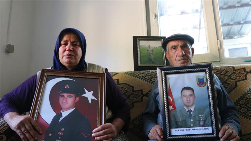 Gönlü zengin şehit annesi bağışlarıyla duygulandırıyor