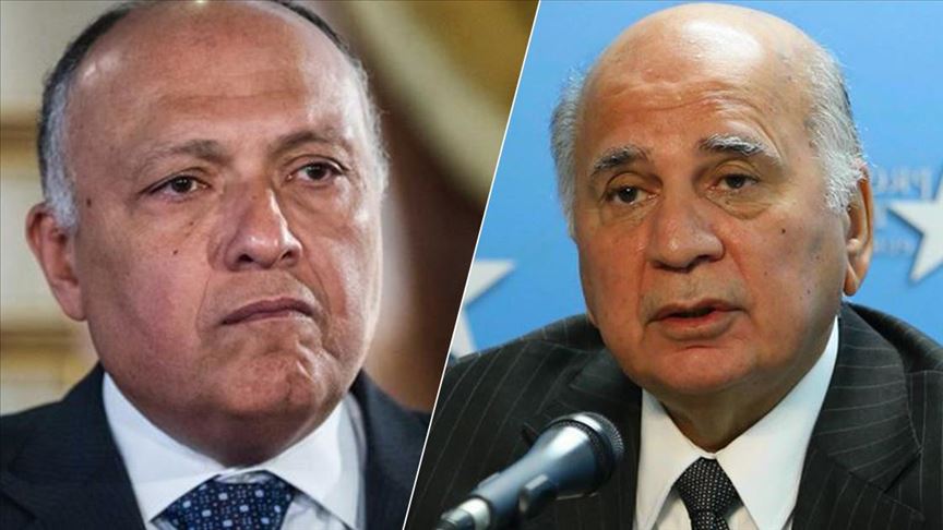 مصر والعراق يبحثان تطورات القضية الفلسطينية وليبيا وسوريا