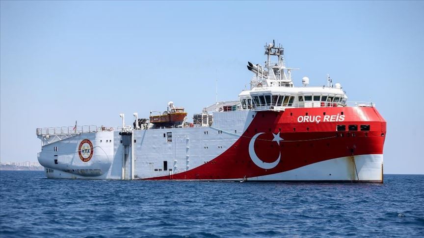 Buque sísmico Oruc Reis, de Turquía, zarpa hacia el Mediterráneo oriental