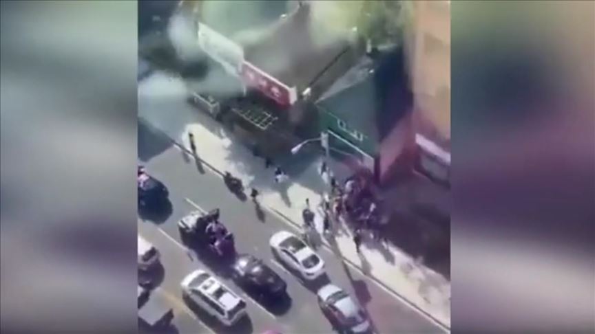 گروهی از ارامنه به خودروهای حامیان آذربایجان در کانادا حمله کردند