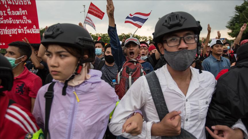 Thailand bans gatherings to end pro-democracy protests