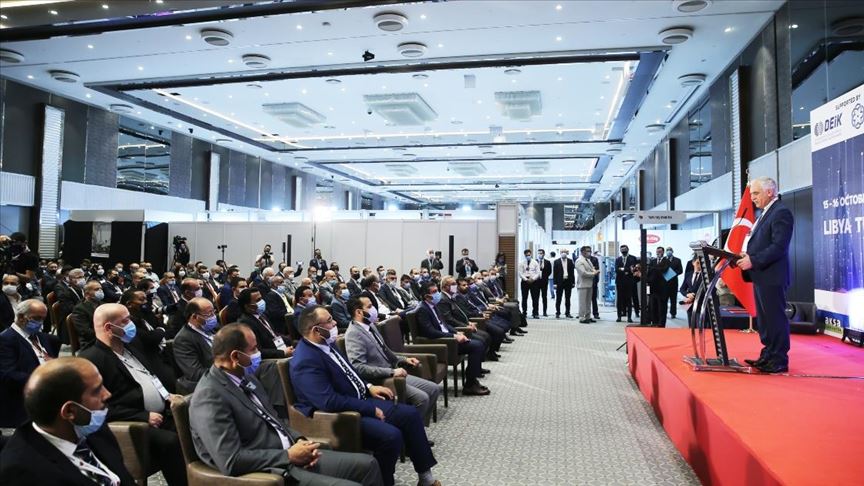 Libya'nın üst düzey iş adamları ve bürokratları iş birliği için Türkiye'de 